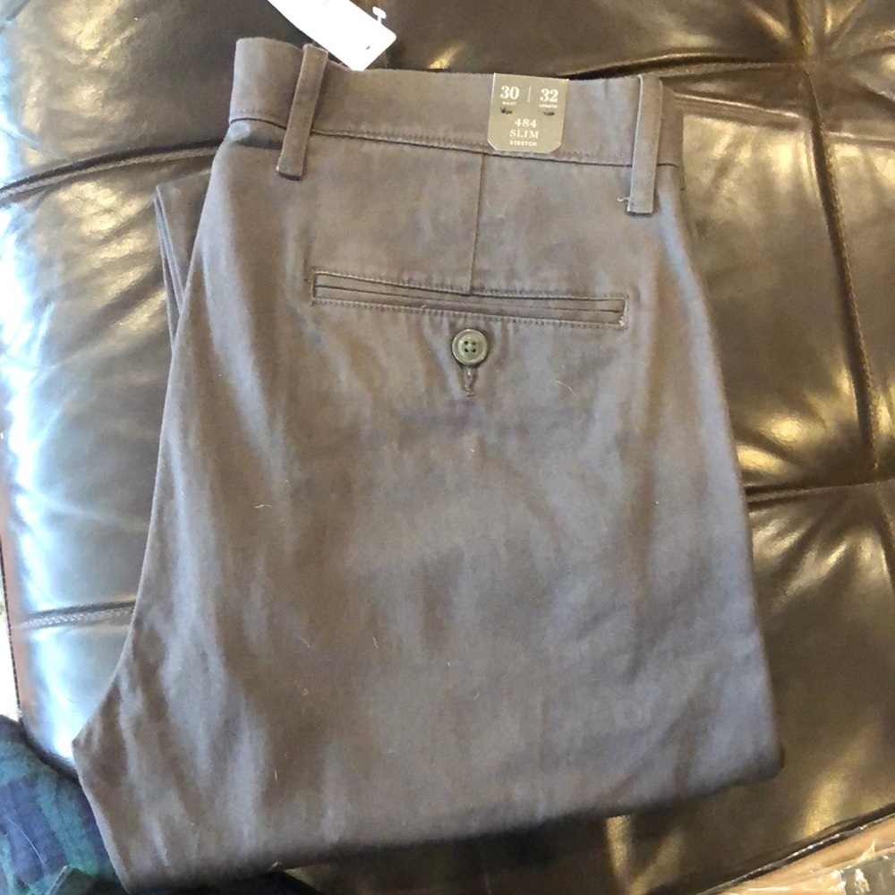 JCrew dark grey chino.